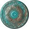 Ekena Millwork Amelia Ceiling Medallion (Fits Canopies up to 4 1/8"), 15 3/4"OD x 5/8"P, Copper Green Patina CM16AMCGS - alternate 1
